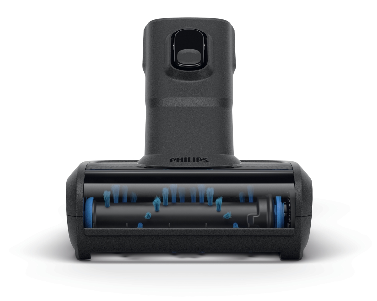 PHILIPS SpeedPro Max kabelloser Akku Staubsauger mit Turbodüse FC6823/01, rot Akku-Stielsauger (0,6 l, Akkulaufzeit: 65 min, Rot)