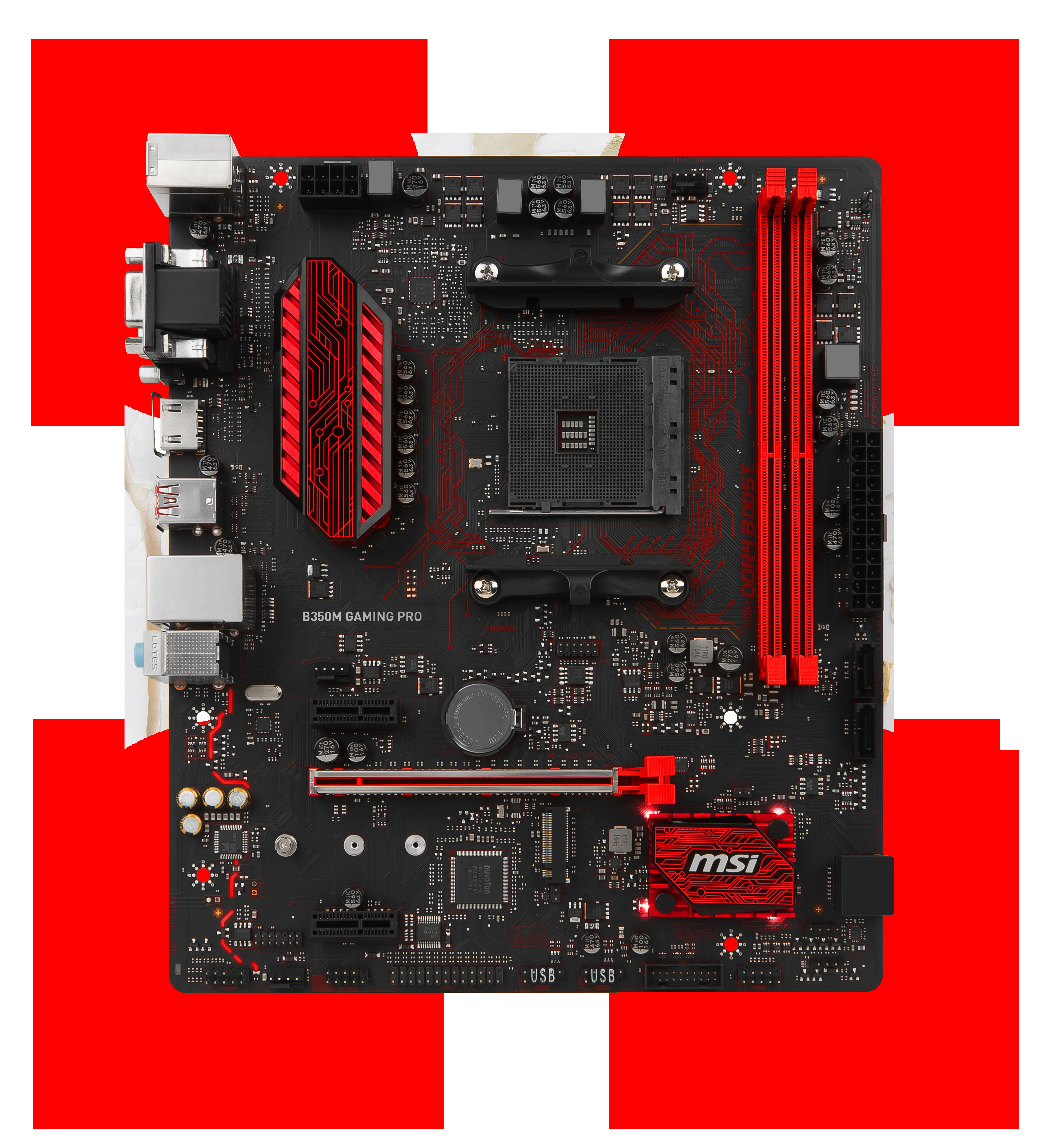 MSI B350M Gaming Pro Mainboard