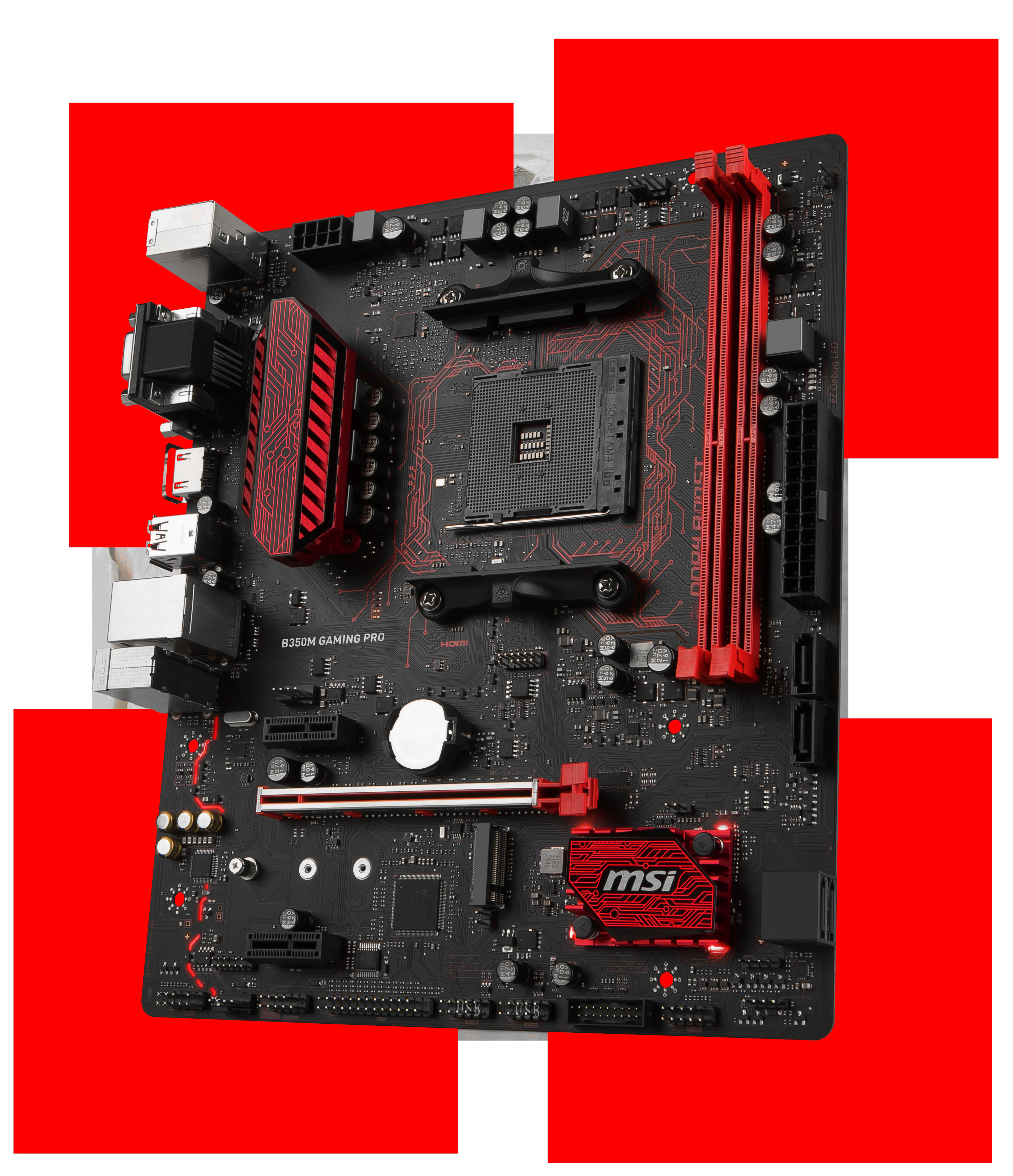 MSI B350M Gaming Pro Mainboard