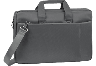 RIVACASE 8251 Notebooktasche Umhängetasche für Universal Polyester, Grau
