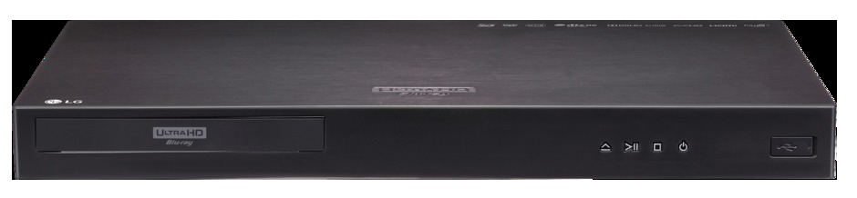 LG UP970 UHD Blu-ray Player Schwarz