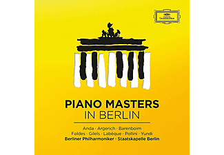 Különböző előadók - Piano Masters In Berlin (Nagy zongoristák berlini versenymű-felvételei) (CD)