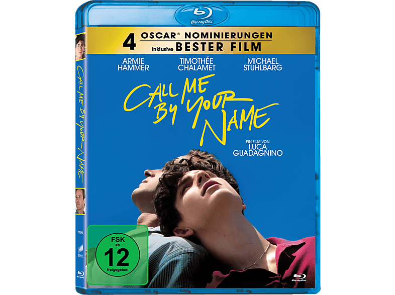 Call Me by Your Name Blu-ray