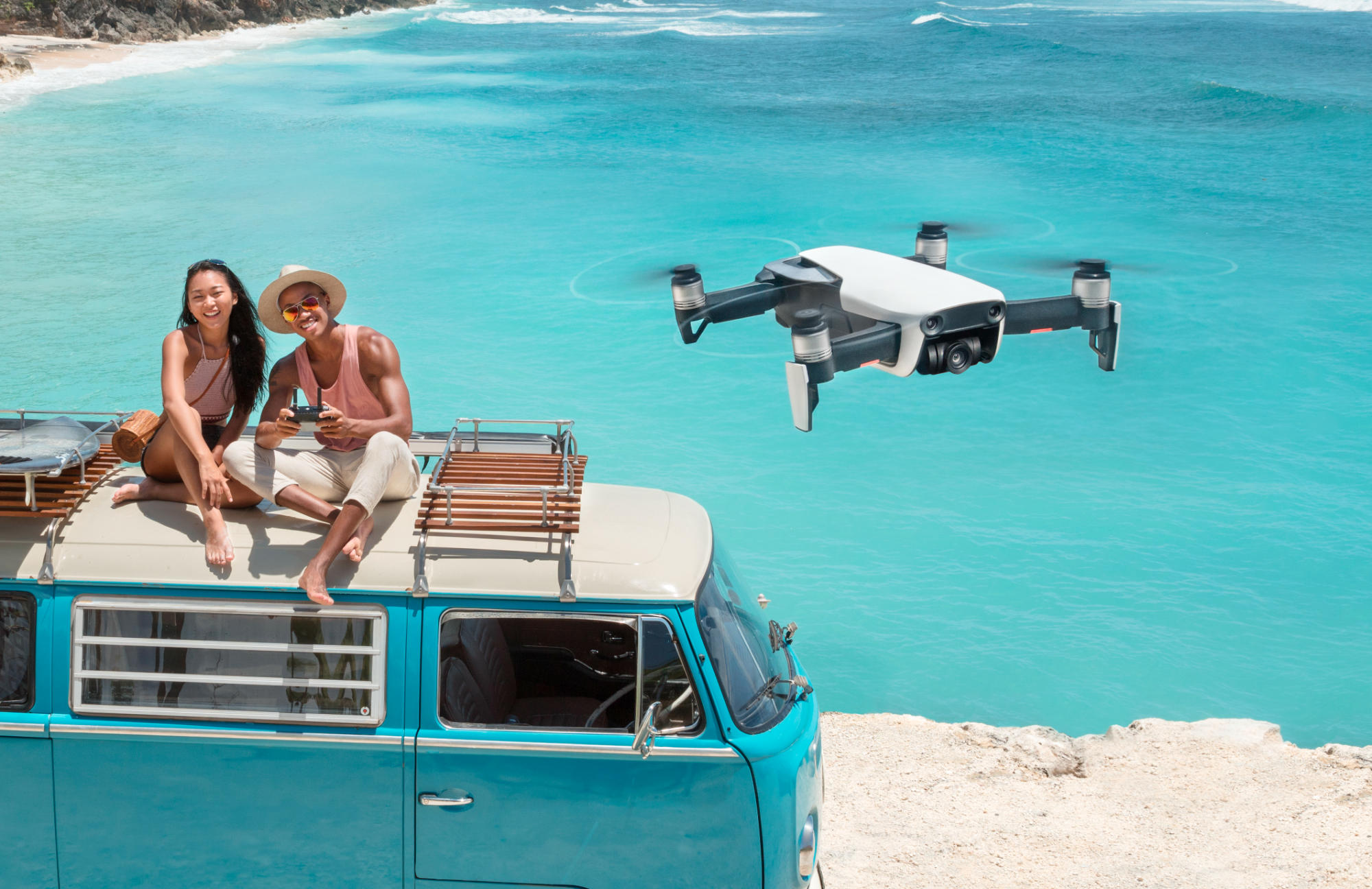 DJI MAVIC AIR ARCTIC WHITE Drón