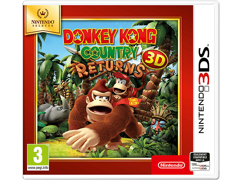 Donkey Kong Country Returns 3D FR 3DS