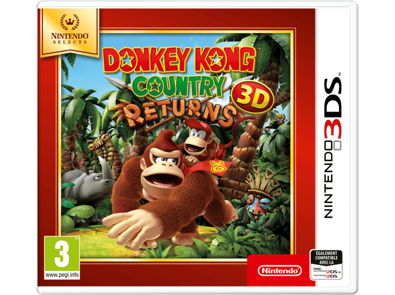 Donkey Kong Country Returns 3d Fr 3ds 2ds 3ds Games
