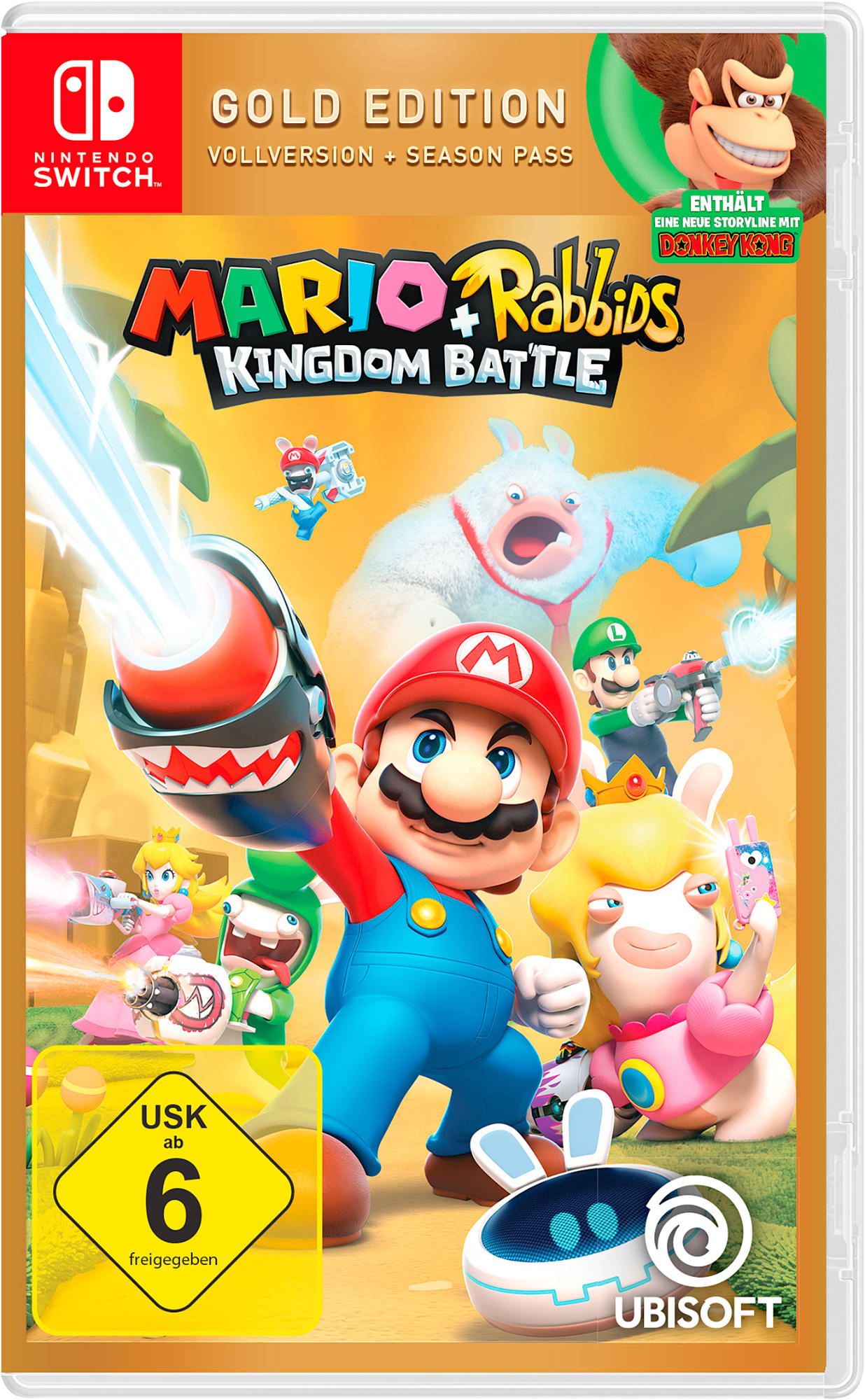 Mario + Rabbids Kingdom Switch] Battle [Nintendo Edition - Gold