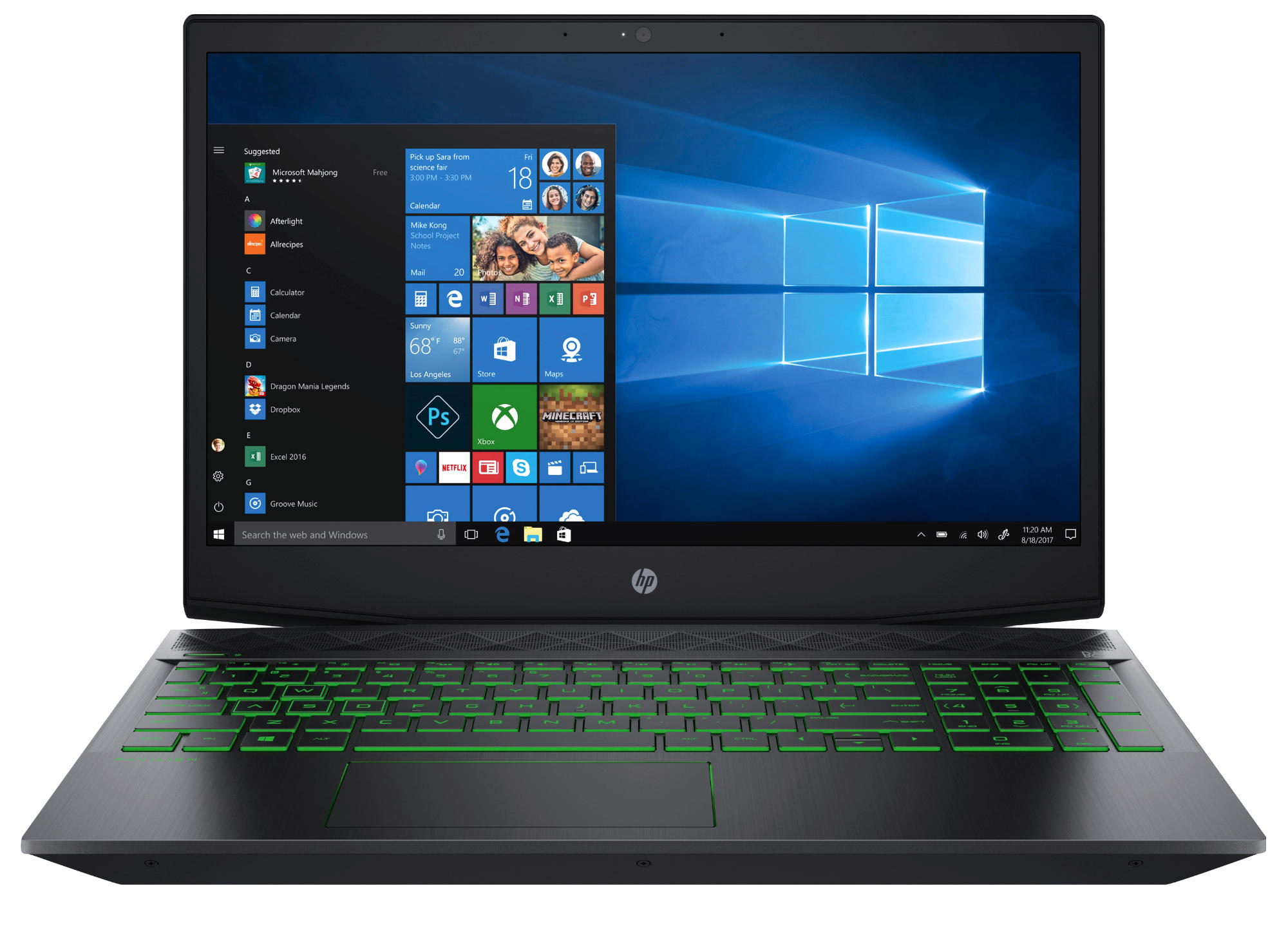 HP Pavilion 15-CX0305NG - 15,6 Zoll - Intel® Core™ i5 i5-8300H - 16 GB - 1 TB - NVIDIA GeForce® GTX 1050 - Windows 10 Home (64 Bit)