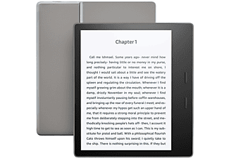 AMAZON Kindle Oasis 32 GB - Lettore eBook (Nero/Alluminio)