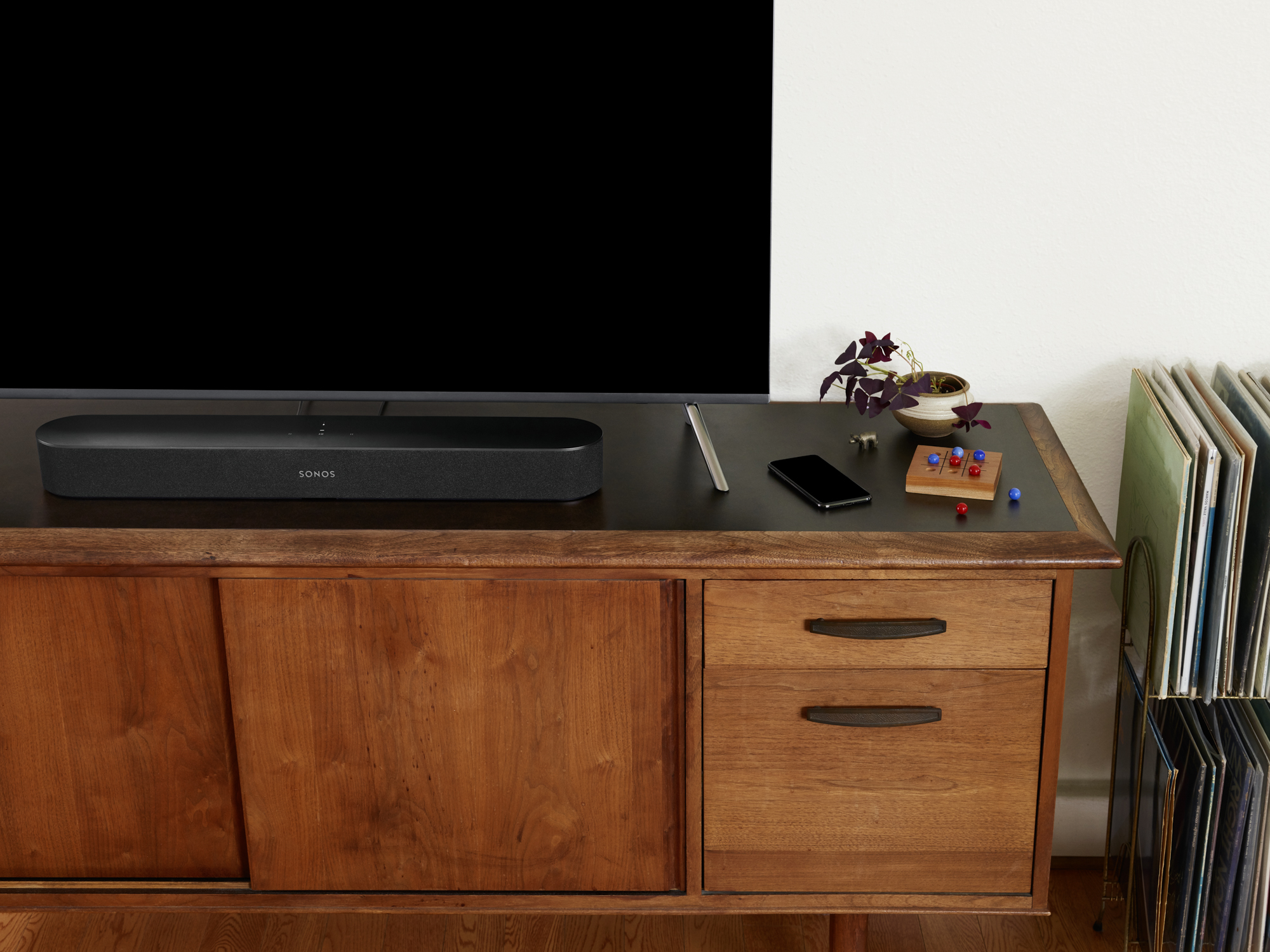 SONOS Beam, Smart Soundbar, Schwarz