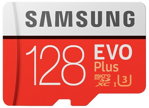 SAMSUNG Evo Plus, Micro-SDXC Speicherkarte, 128 GB, 100 MB/s