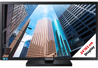 SAMSUNG LS24E65UPLC/EN - Monitor, 24 ", Full-HD, 60 Hz, Schwarz