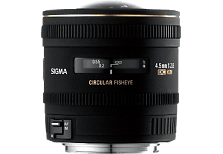 SIGMA C-AF 4.5mm F2.8 EX DC HSM Circular - Objectif à focale fixe(Canon EF-S-Mount, APS-C)