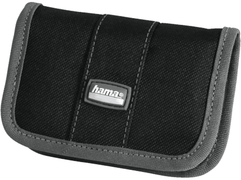 HAMA Mini - Speicherkarten-Tasche (Schwarz, grau)