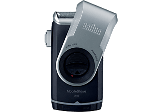 BRAUN BRAUN MobileShave M-90 - Rasoio (Argento/Nero)