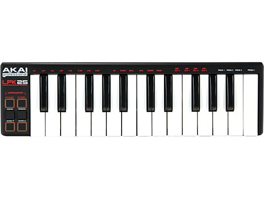 AKAI LPK25 - Laptop Performance Keyboard (Schwarz)