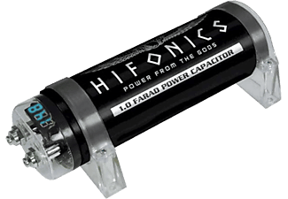HIFONICS HIFONICS HFC1000 - Power Capacitor - 1.0 Farad - nero - Condensatore buffer (Nero)