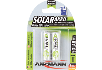 ANSMANN 5035513 NIMH SOLAR LR6 800MAH - Batterie (Silber)