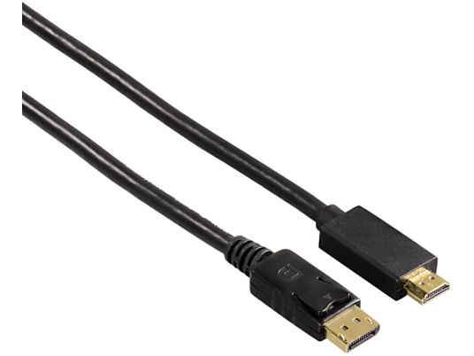 HAMA Câble DisplayPort mâle - HDMI™ mâle, 1.8 cm - Câble adaptateur