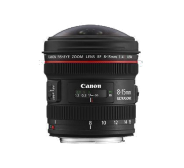 CANON EF 8-15mm f/4L Fisheye USM - Obiettivo zoom(Canon EF-Mount)