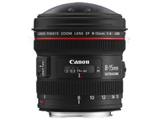 CANON EF 8-15mm f/4L Fisheye USM - Zoomobjektiv(Canon EF-Mount, Vollformat)