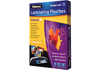 FELLOWES LAMINATING POUCHES A3 100PCS - Laminating Pouches 