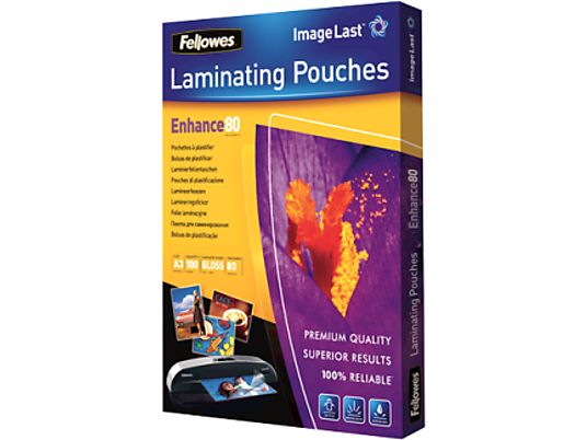 FELLOWES LAMINATING POUCHES A3 100PCS - Laminating Pouches