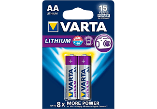 VARTA Lithium - AA Batterie (Silber/Violett)