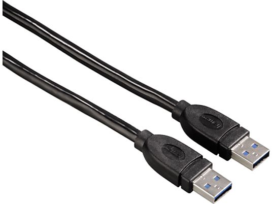 HAMA 54500 CABLE USB3 A/A 1.8M - Datenkabel, 1.8 m, Schwarz