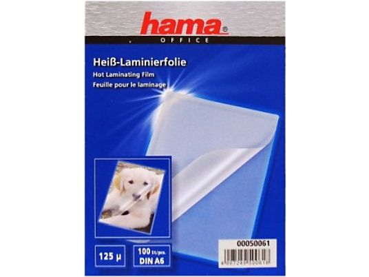 HAMA 50061 - Feuille de plastification DIN A6