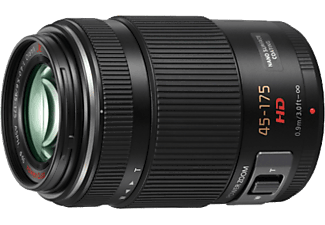 PANASONIC Panasonic Lumix H-PS45175, nero - Obiettivo zoom(Micro-Four-Thirds)