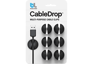 BLUELOUNGE CableDrop, noir - Support pour câble (Noir)