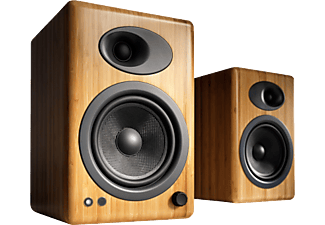 AUDIOENGINE A5+ - Enceinte d'étagère (Bambou)