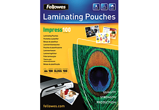 FELLOWES LAMINATING POUCHES A4 100PCS - Laminating Pouches (Bianco)