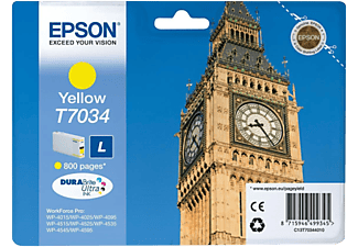 EPSON EPSON T7034 - Cartuccia d'inchiostro - 800 Pagine - Giallo -  (Giallo)