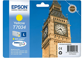 EPSON T7034 - Tintenpatrone (Gelb)