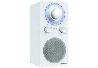 ARTSOUND R5 HGW - Retro Radio (AM, FM, Weiss)