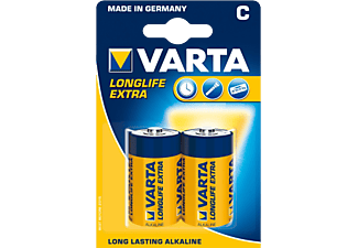 VARTA Longlife - C Batterie (Gelb/Blau)