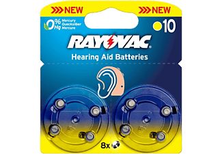 VARTA RAYOVAC Hearing Aid 10 - Blister di 8 - Batteria per apparecchio acustico