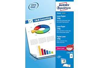 AVERY ZWECKFORM AVERY Zweckform Classic Colour Laser Paper, DIN A4, 150 g/m², 200 fogli - 