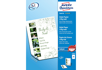 ZWECKFORM 2583Z A4 INKJET 170G 100S - (weiß)