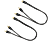 AIV aiv Câble Y-cinch - 2 x RCA - 0.3 m - Gris foncé - 2x connettori (Grigio scuro)