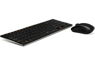 RAPOO 11854 2.4G WIRELESS DESKSET BLADE - Tastatur & Maus (Schwarz)