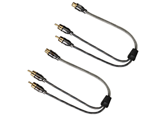 AIV aiv Câble Y-cinch - RCA - 1 Canaux - 0.3 m - Transparent - Cavo cinch a Y ()