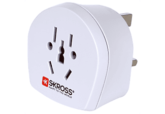 SKROSS COUNTRY ADAPTER WORLD TO UK - Reiseadapter (Weiss)