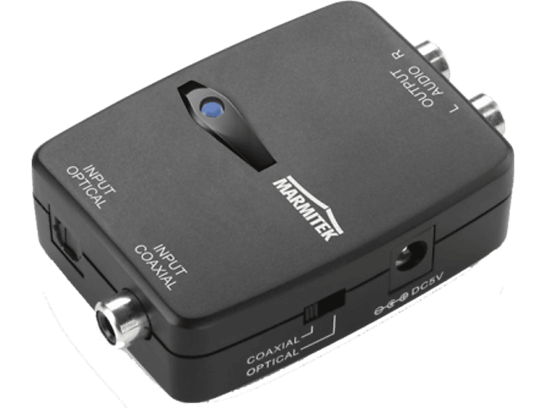 MARMITEK CONNECT DA21 - Audio Konverter (Schwarz)