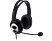 MICROSOFT LX-3000 LIFECHAT STEREO - PC Headset (Kabelgebunden, Binaural, Over-ear, Schwarz)