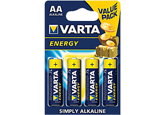 VARTA Energy - AA Batterie (Blau/Gelb)