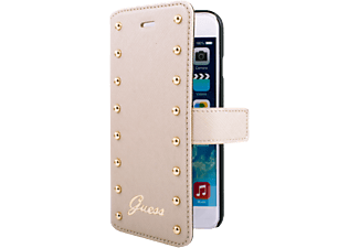 GUESS IPH6P BOOKTYPE CASE CREAM - Schutzhülle (Passend für Modell: Apple iPhone 6 Plus, iPhone 6s Plus)