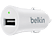 BELKIN MIXIT CAR CHARGER 2400MAH WHITE - KFZ-Ladegerät (Weiss)